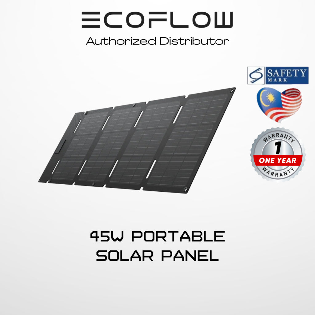 EcoFlow 45W Portable Solar Panel (Type C)