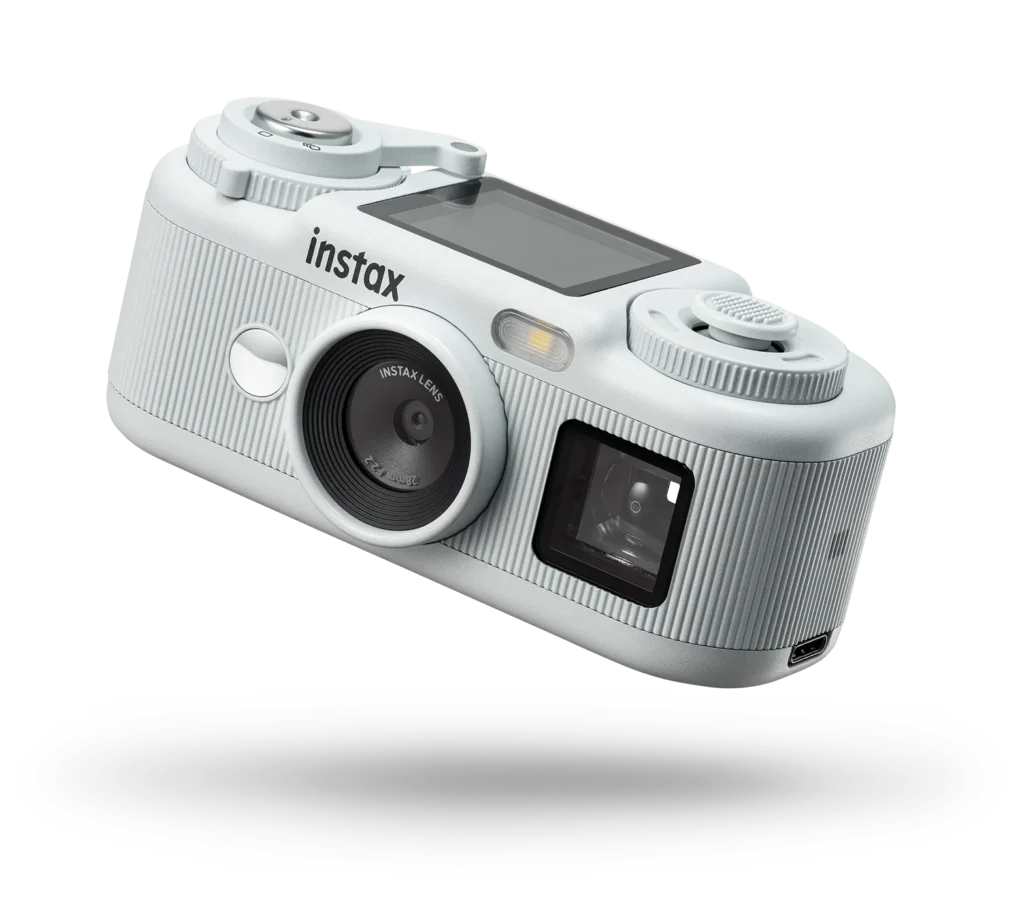 【New Arrival】Fujifilm Instax PAL 2 Digital Camera | Built-in Viewfinder | Analog Style | Compact Design | Seamless Print