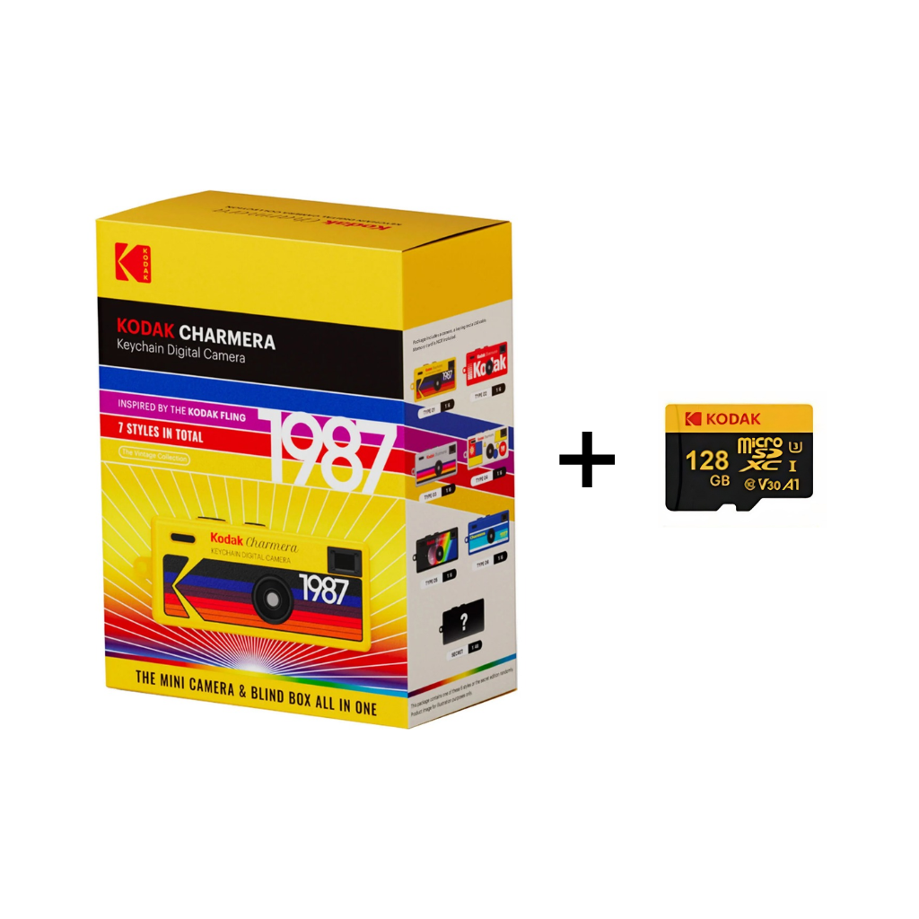 KODAK CHARMERA Keychain Digital Camera Blind Box Collection (Random Design)