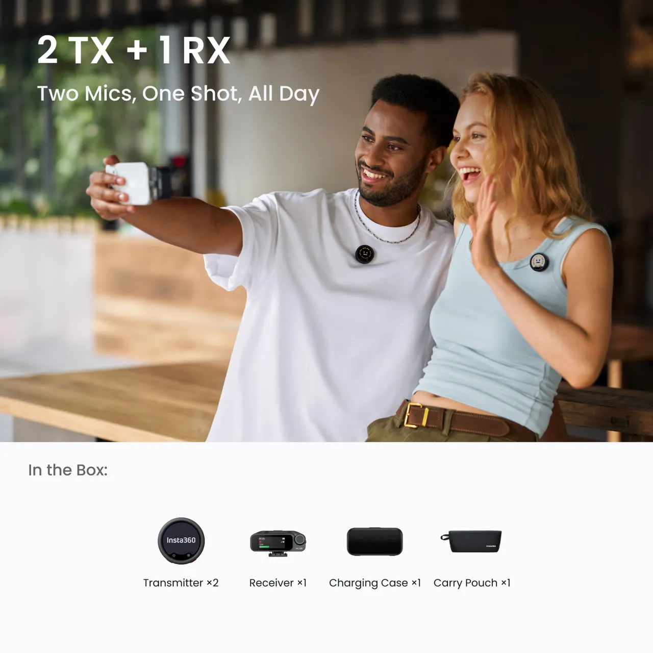Insta360 Mic Pro - Your Voice Your Style
