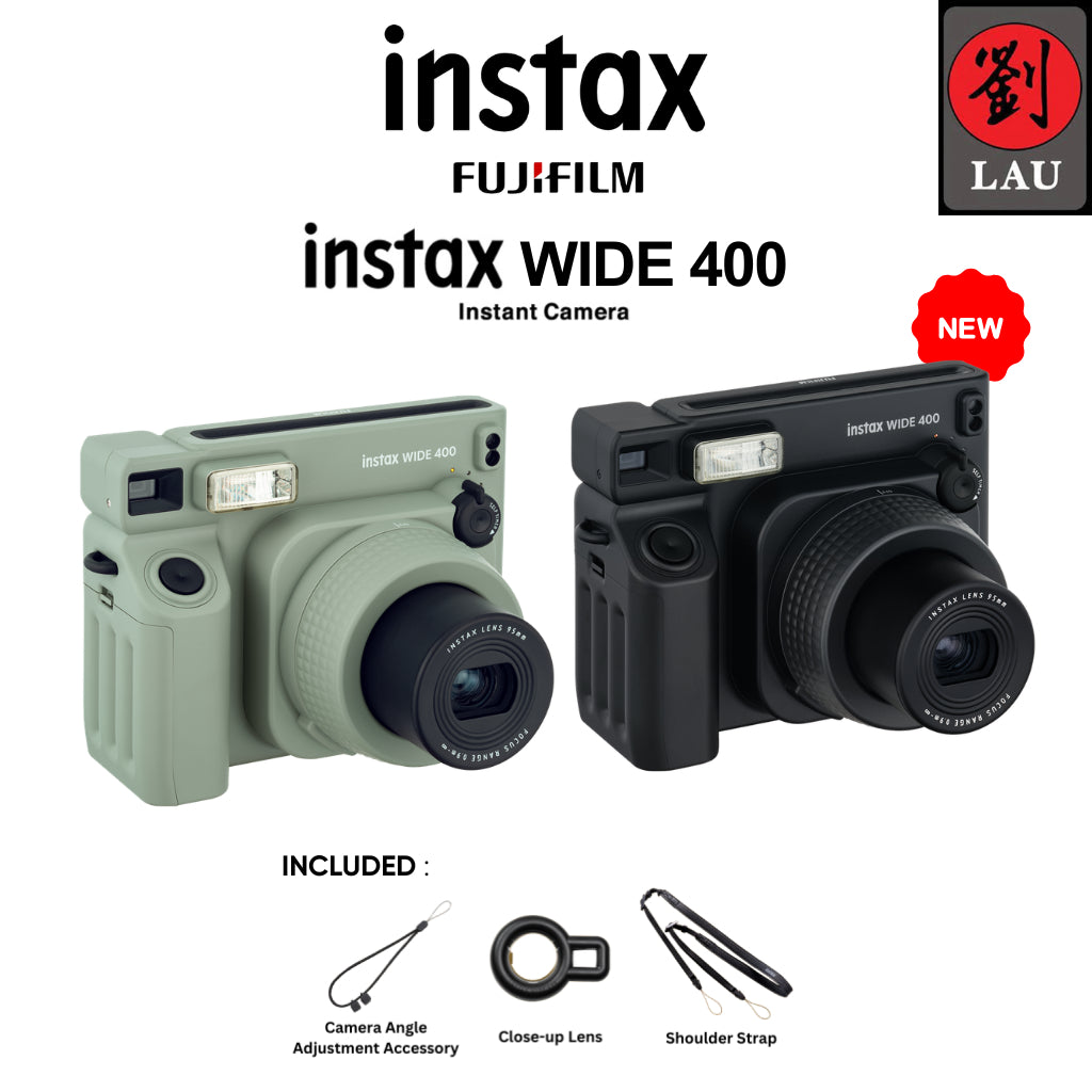 Fujifilm Instax Wide 400 - Instant Camera with Self Timer Wide Format Photo