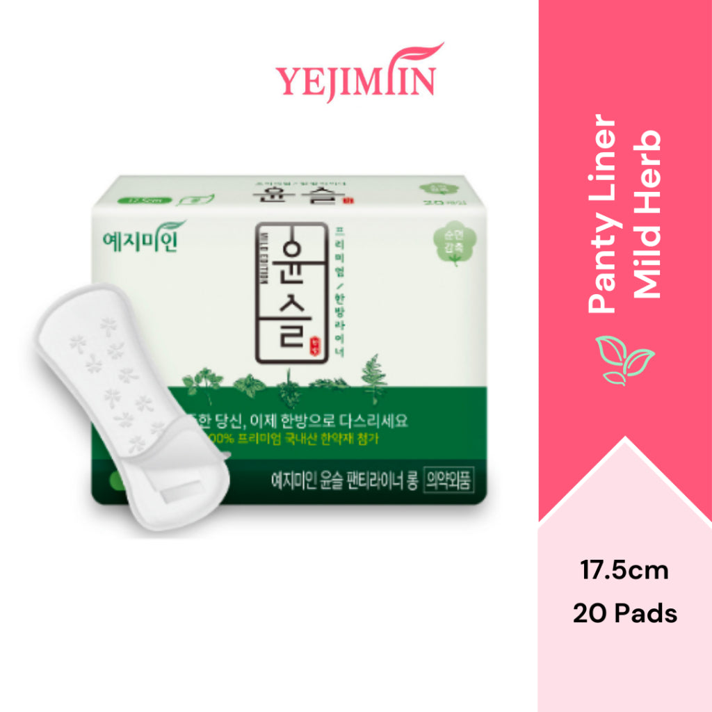 YEJIMIIN Pantyliner Mild Herb (17.5cm x 20s)