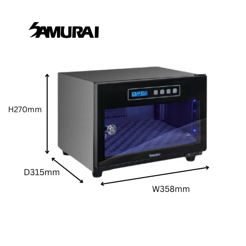 Samurai Dry Cabinet 25L (UVA-028) UVA Sterilization with 5 years warranty