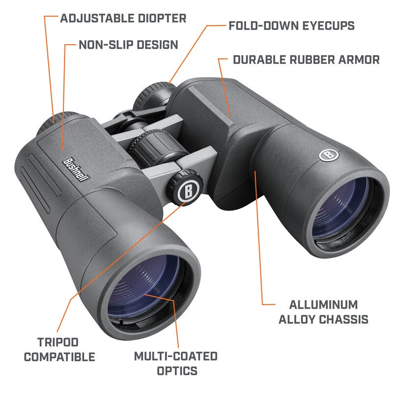 Bushnell 20x50 PowerView 2 Binoculars (Model: PWV2050)
