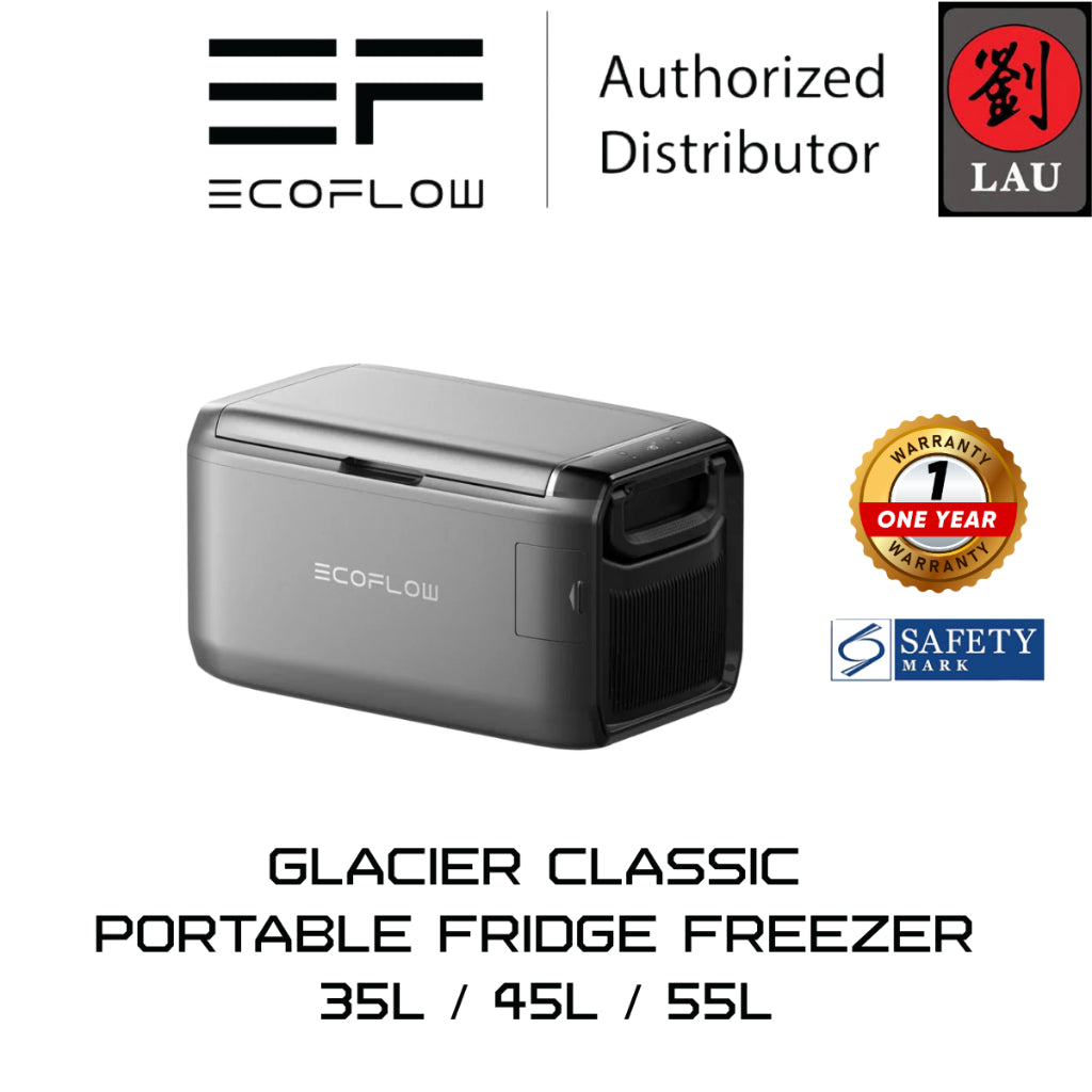 EcoFlow GLACIER Classic Portable Fridge Freezer (35L45L55L)