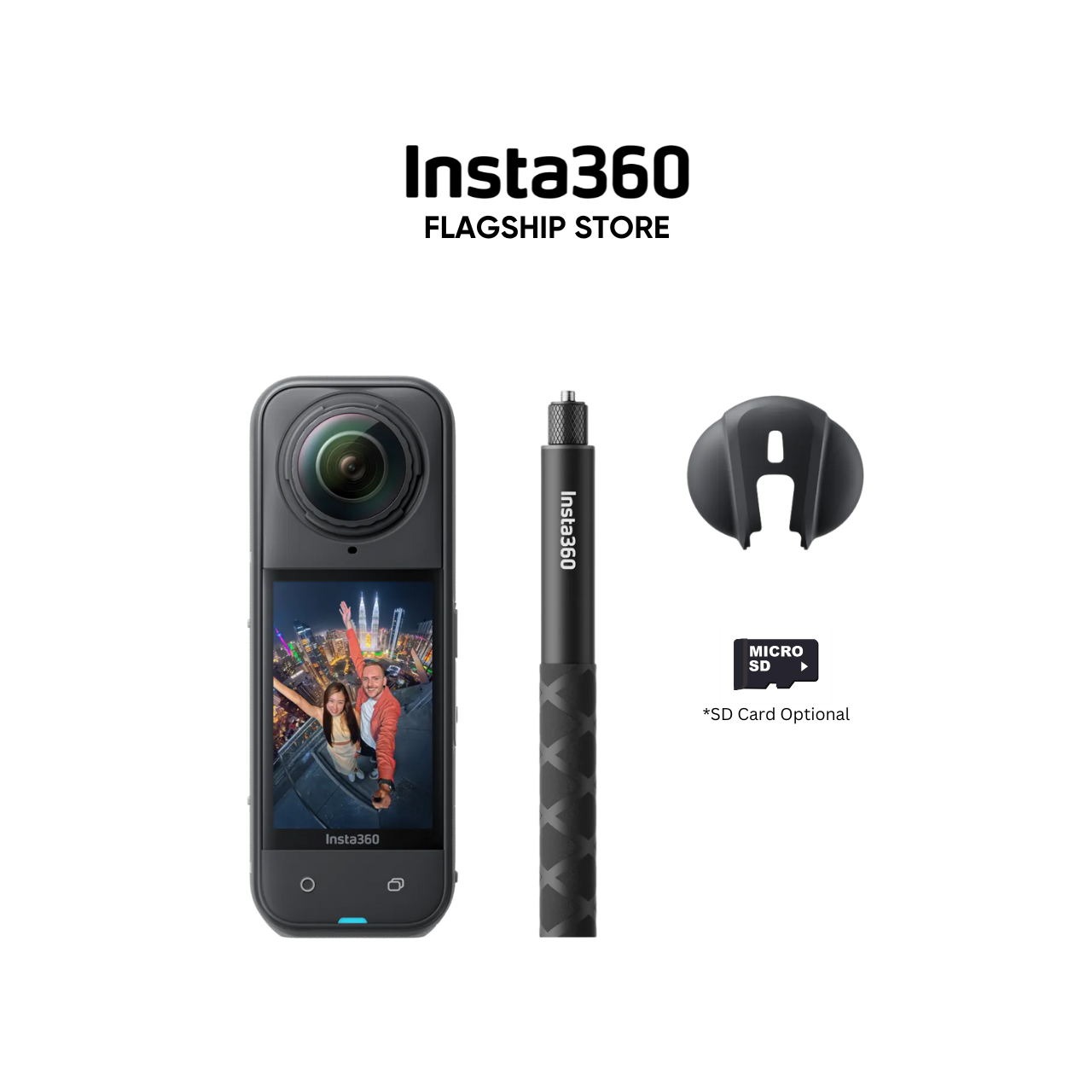 Insta360 New X5 8K 360 Video 72MP