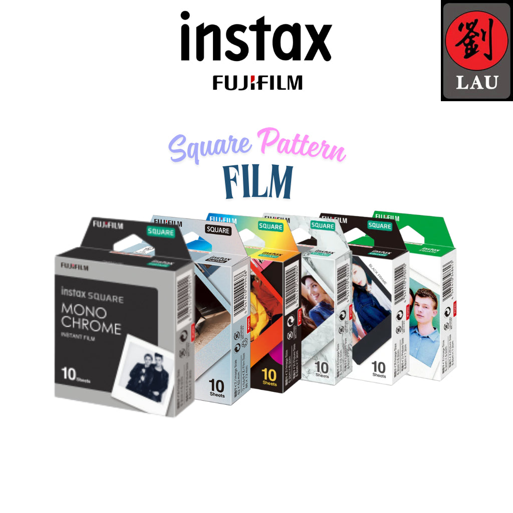 Fujifilm Instax Square Instant Film10sheets Assorted Pattern