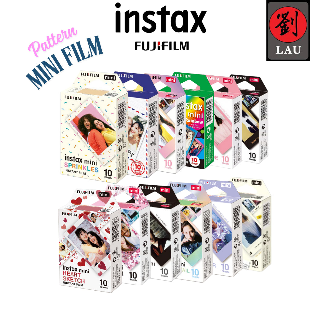 Fujifilm Instax Mini Instant Film Single/Pattern/Twin Pack