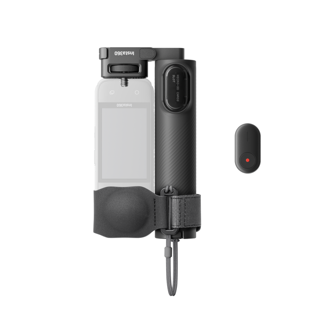 Insta360 Foldable 2-in-1 Selfie Stick (1/4" Mount) Remote Kit / Standard Kit