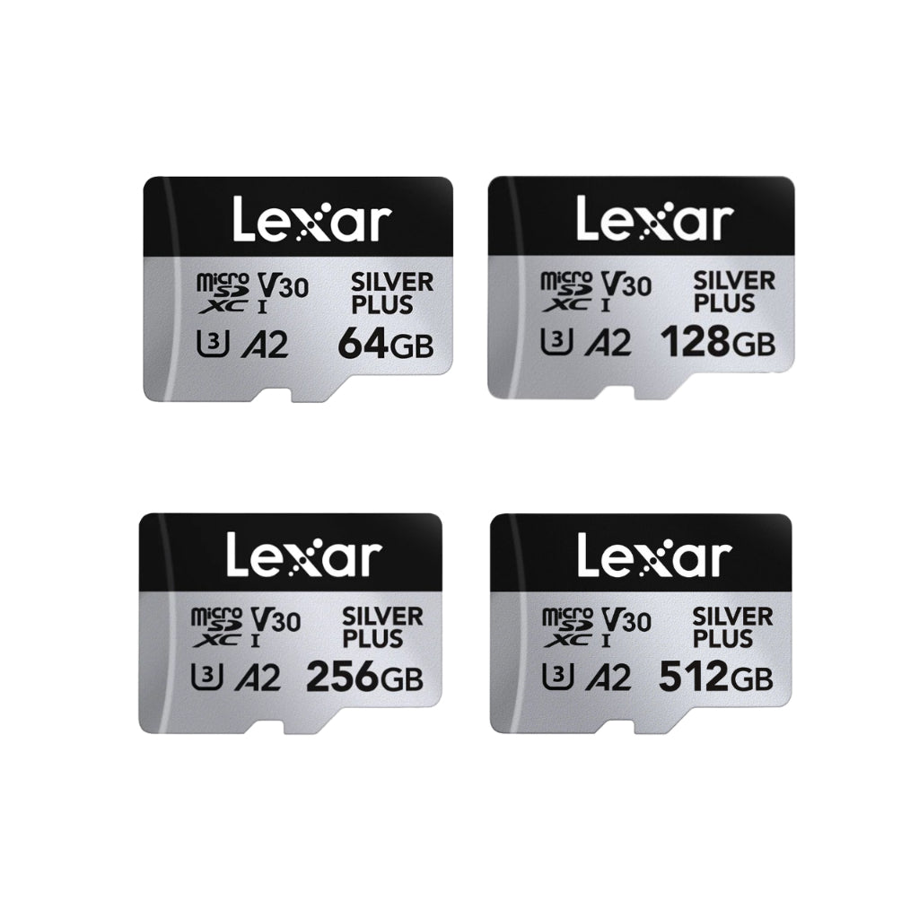 Lexar Pro & SanDisk Extreme 64GB/128GB/256GB/512GB SD CARD