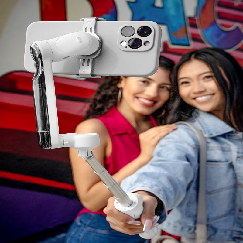 Insta360 Flow - Al Powered Smartphone Gimbal Stabilizer With Built-In Selfie Stick/Tripod And Power Bank (Ready Stock)