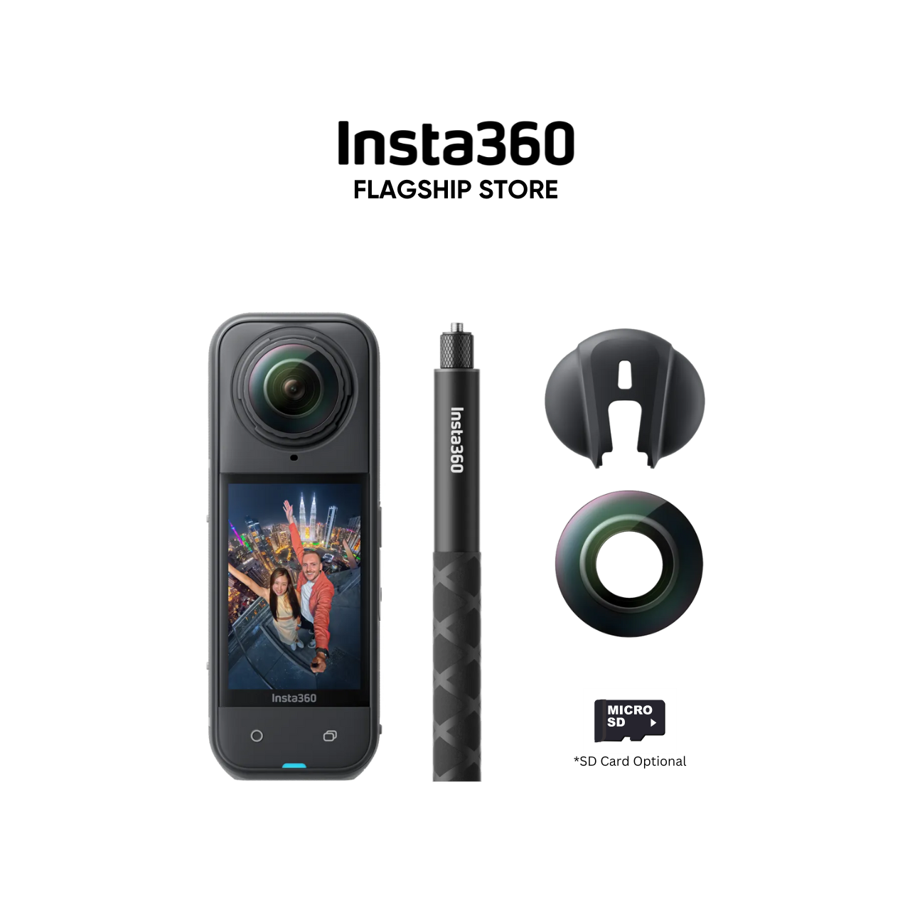 Insta360 New X5 8K 360 Video 72MP