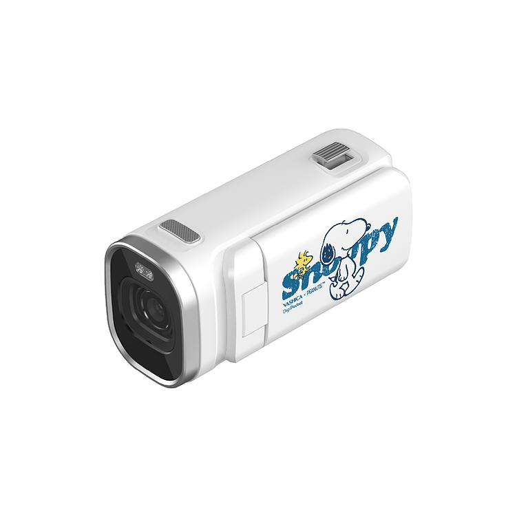 Yashica x Peanuts DigiPocket Camcorder [1-YEAR WARRANTY]