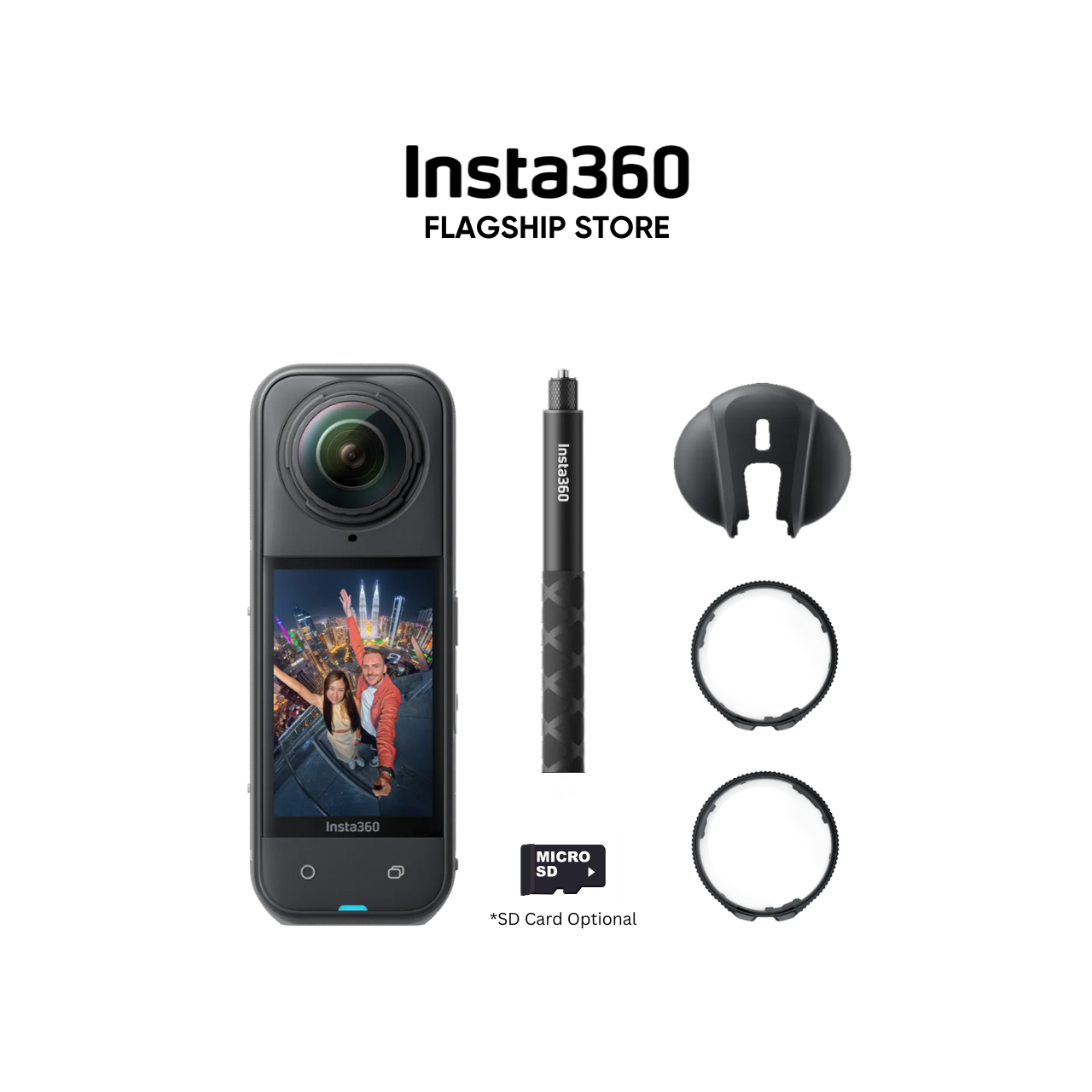 Insta360 New X5 8K 360 Video 72MP