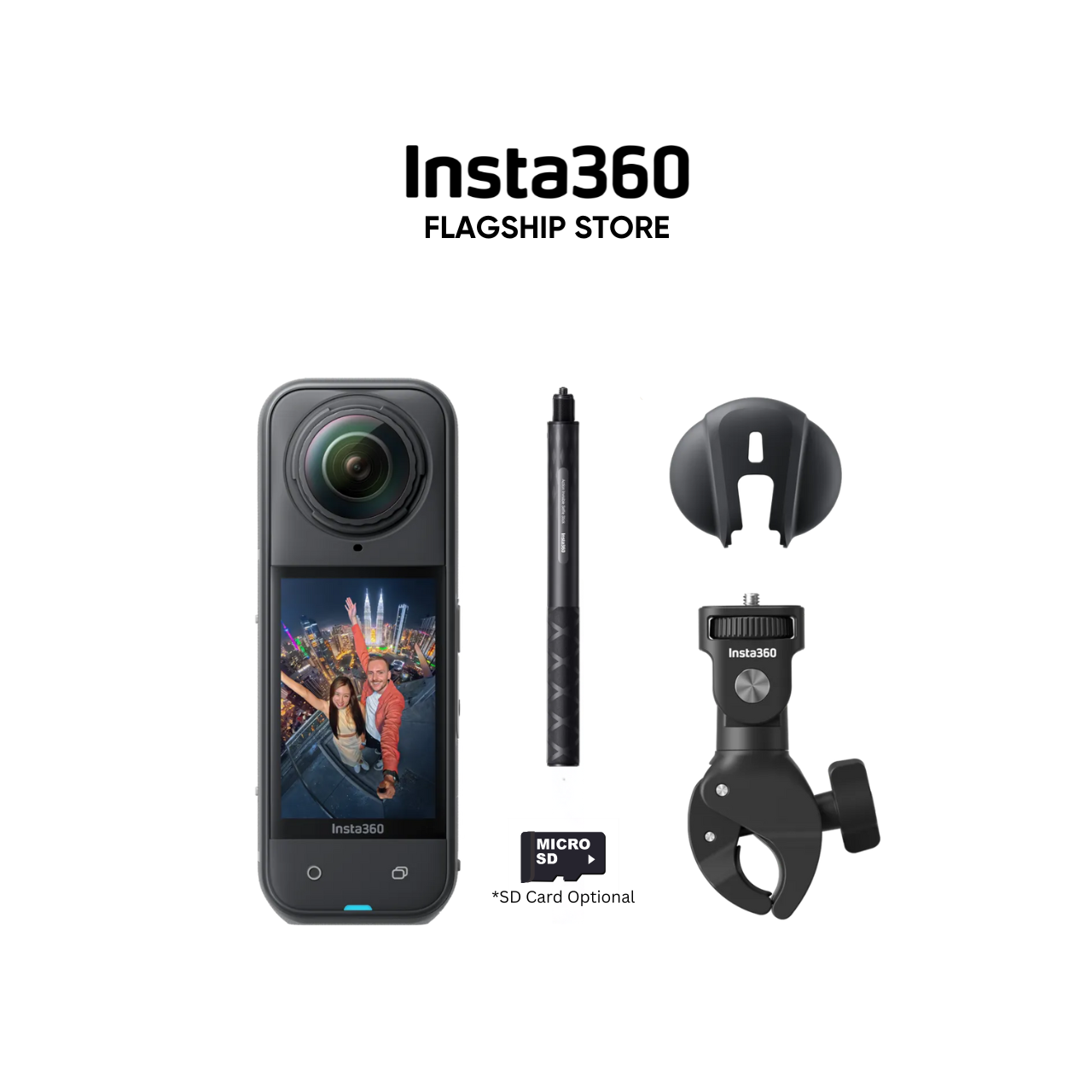 Insta360 New X5 8K 360 Video 72MP