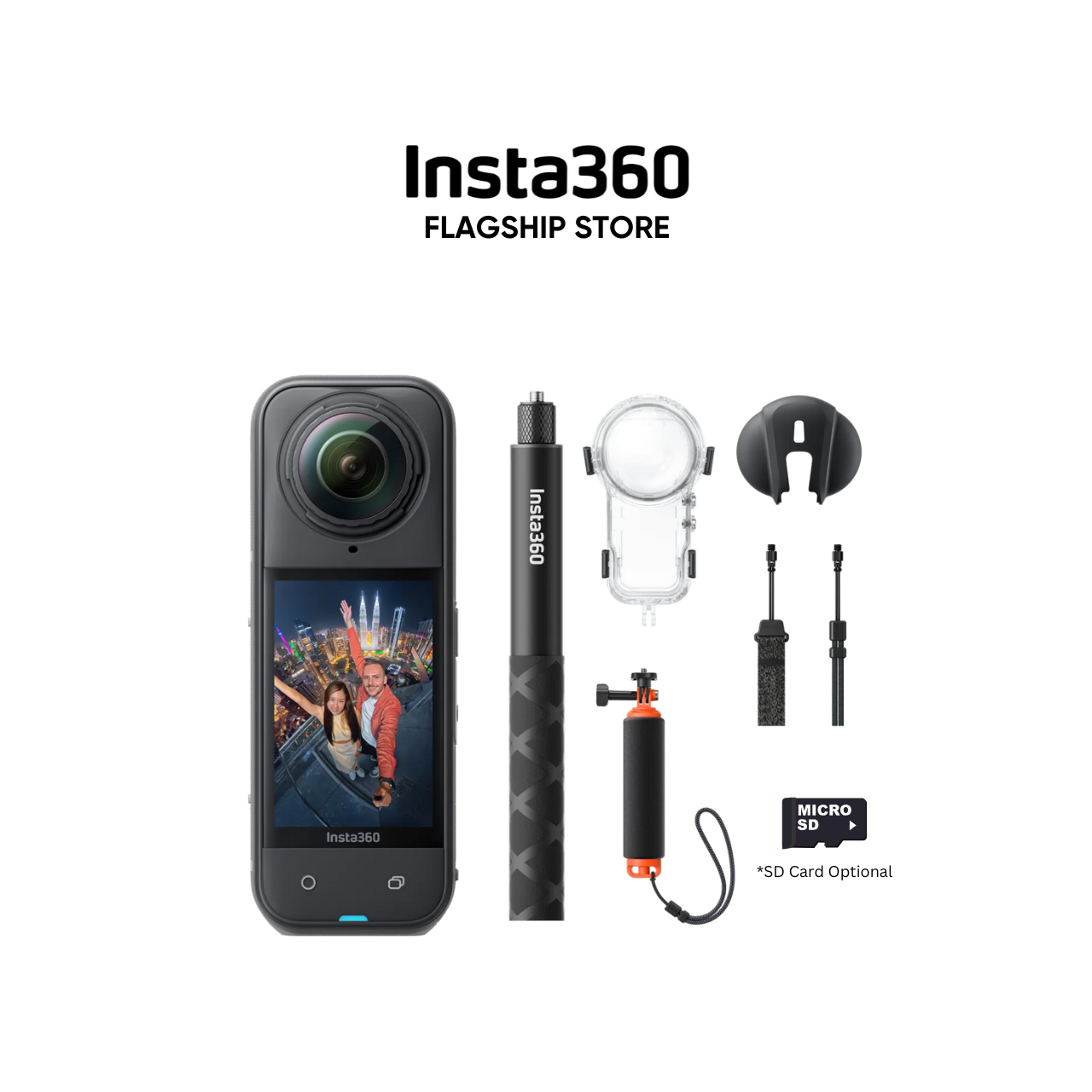 Insta360 New X5 8K 360 Video 72MP