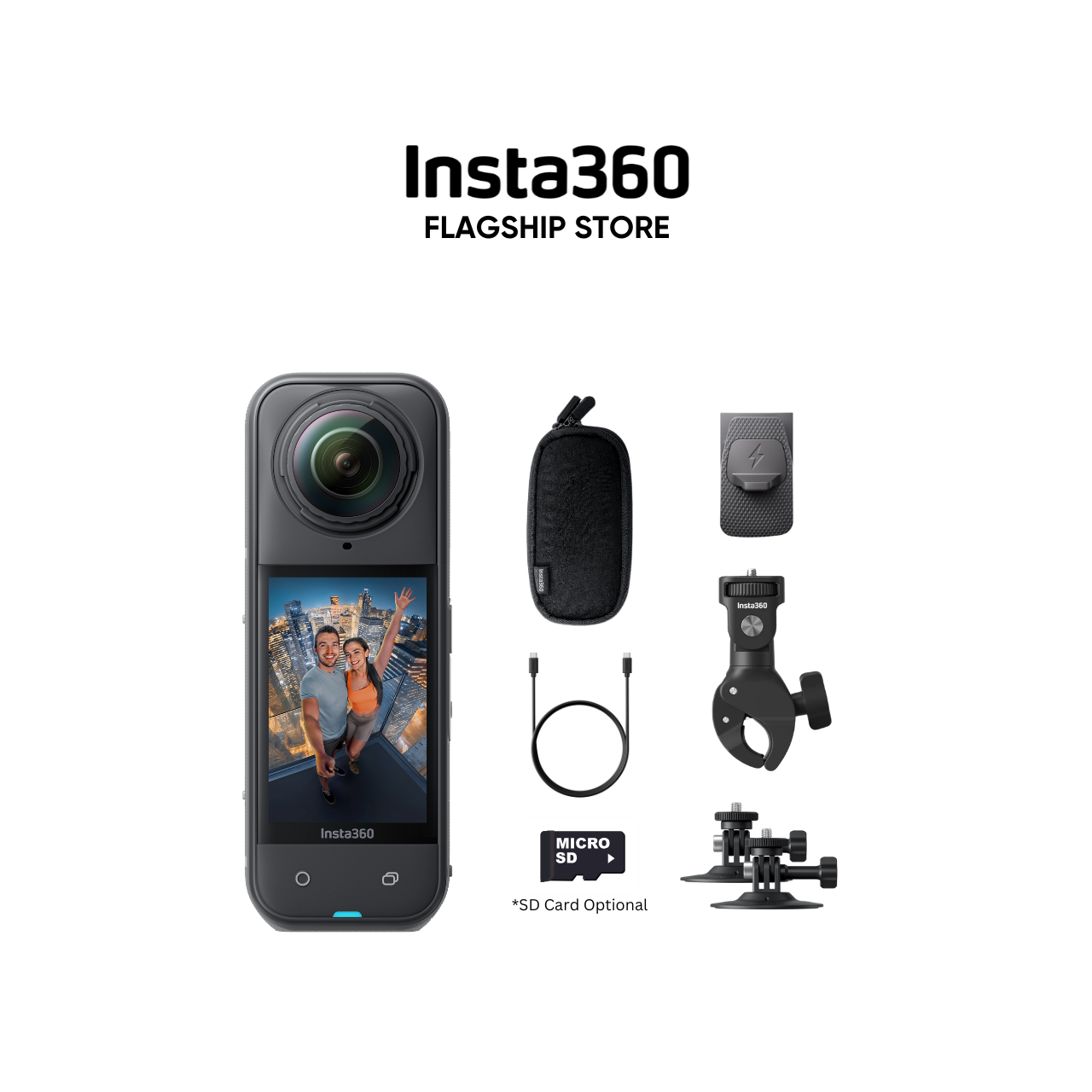 Insta360 New X5 8K 360 Video 72MP