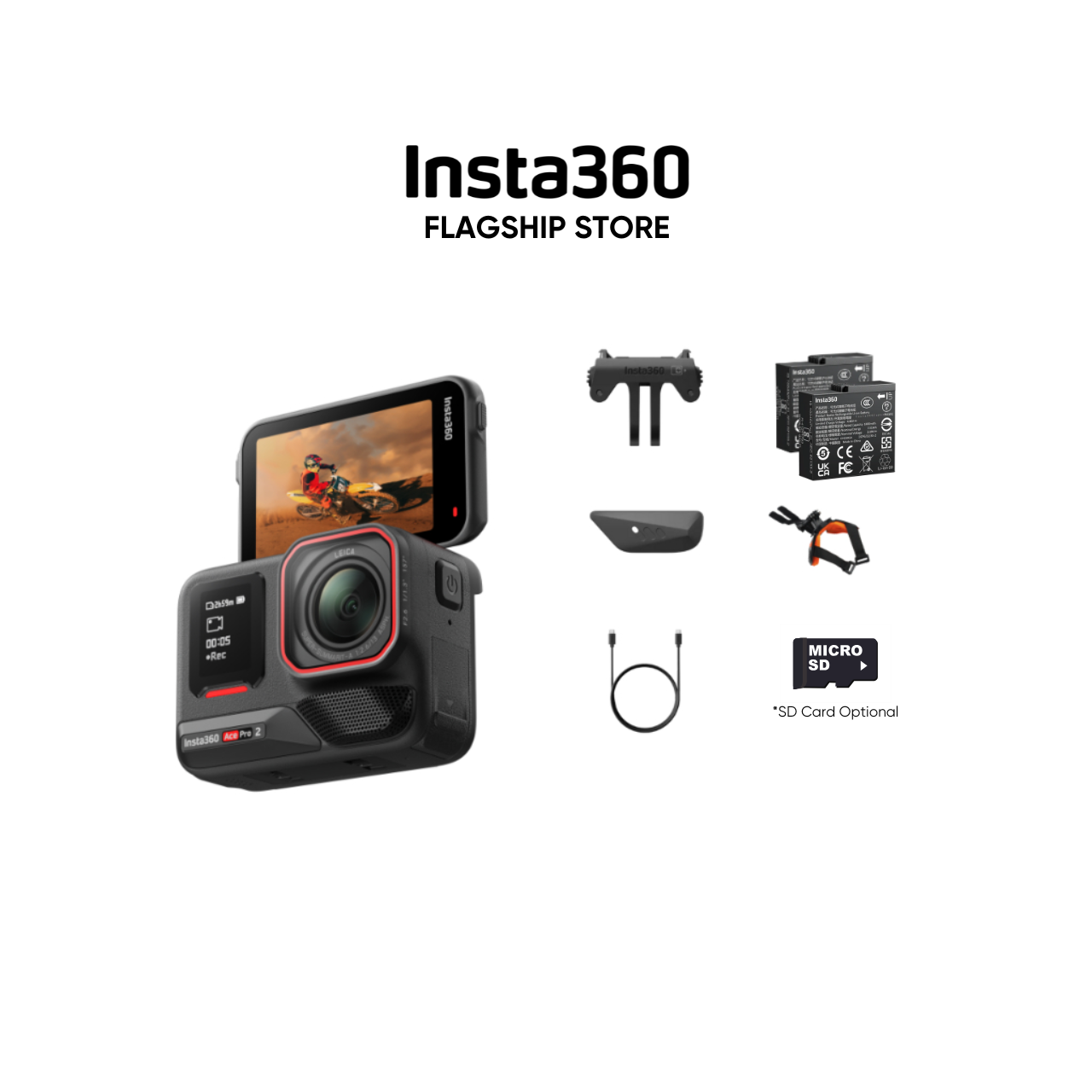 Insta360 New Ace Pro 2 8K AI-Powered Action Camera