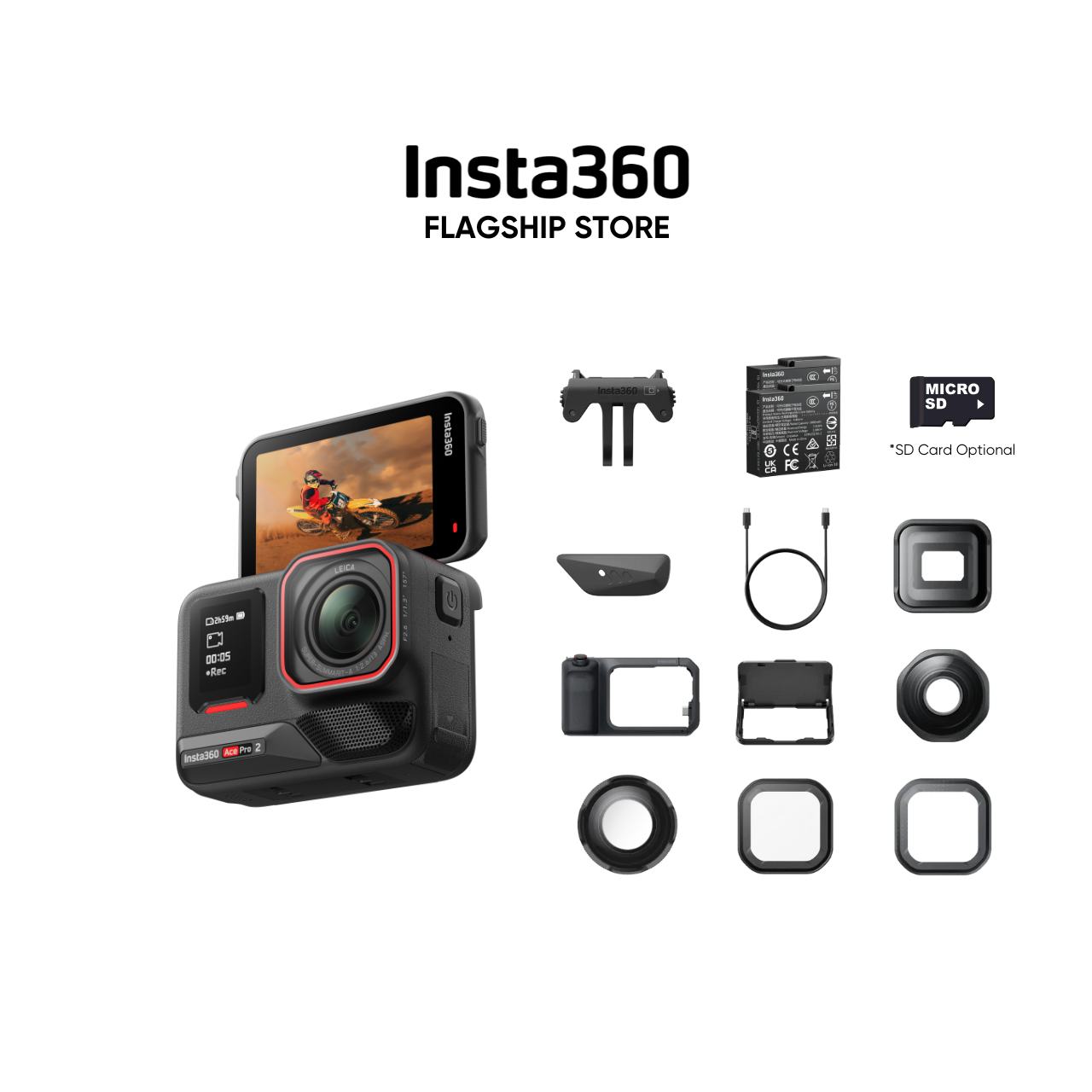 Insta360 New Ace Pro 2 8K AI-Powered Action Camera
