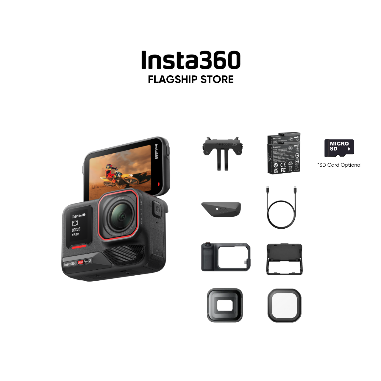 Insta360 New Ace Pro 2 8K AI-Powered Action Camera
