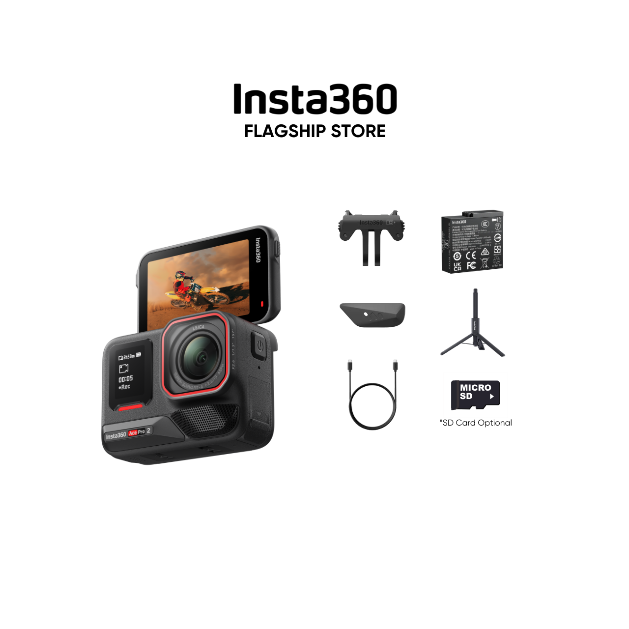 Insta360 New Ace Pro 2 8K AI-Powered Action Camera