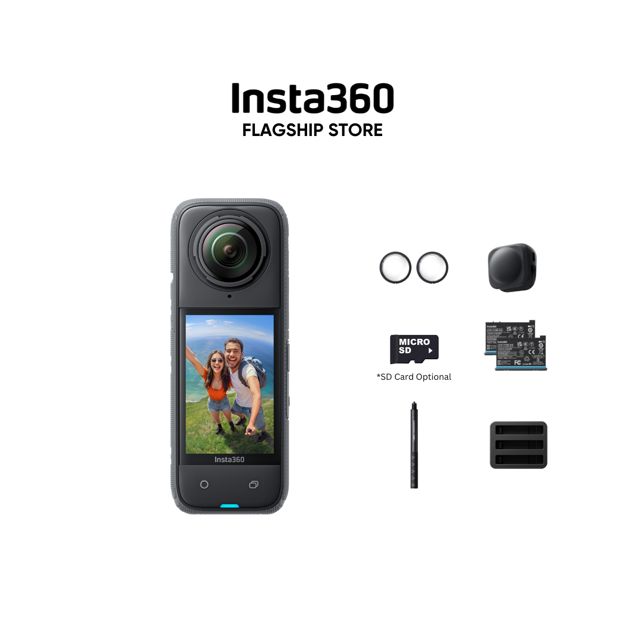 Insta360 X4 8K 360 Video 72MP