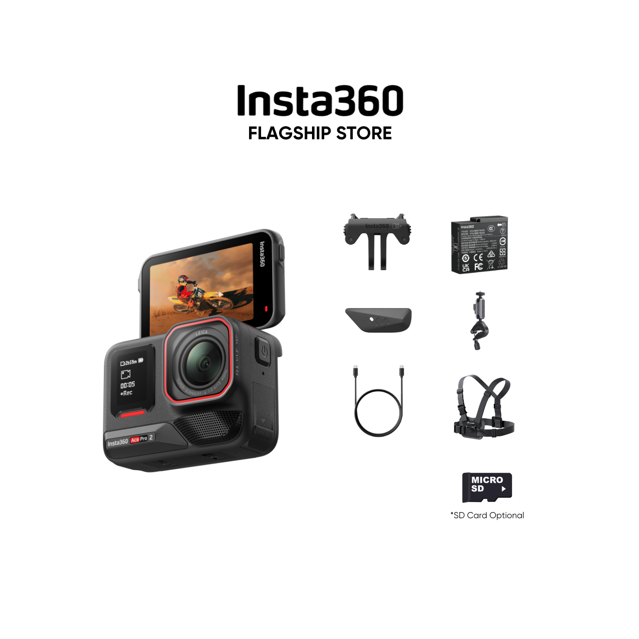 Insta360 New Ace Pro 2 8K AI-Powered Action Camera