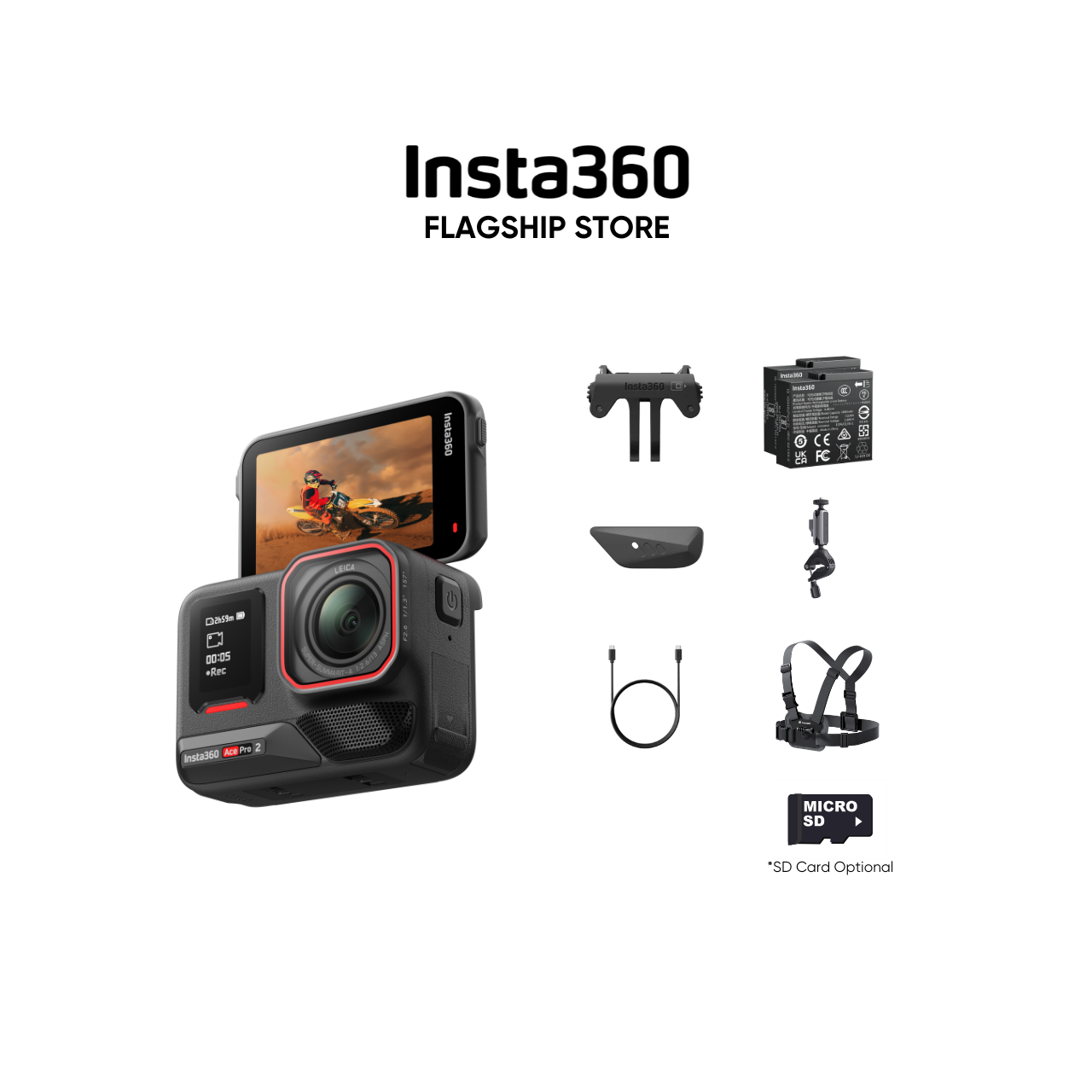 Insta360 New Ace Pro 2 8K AI-Powered Action Camera