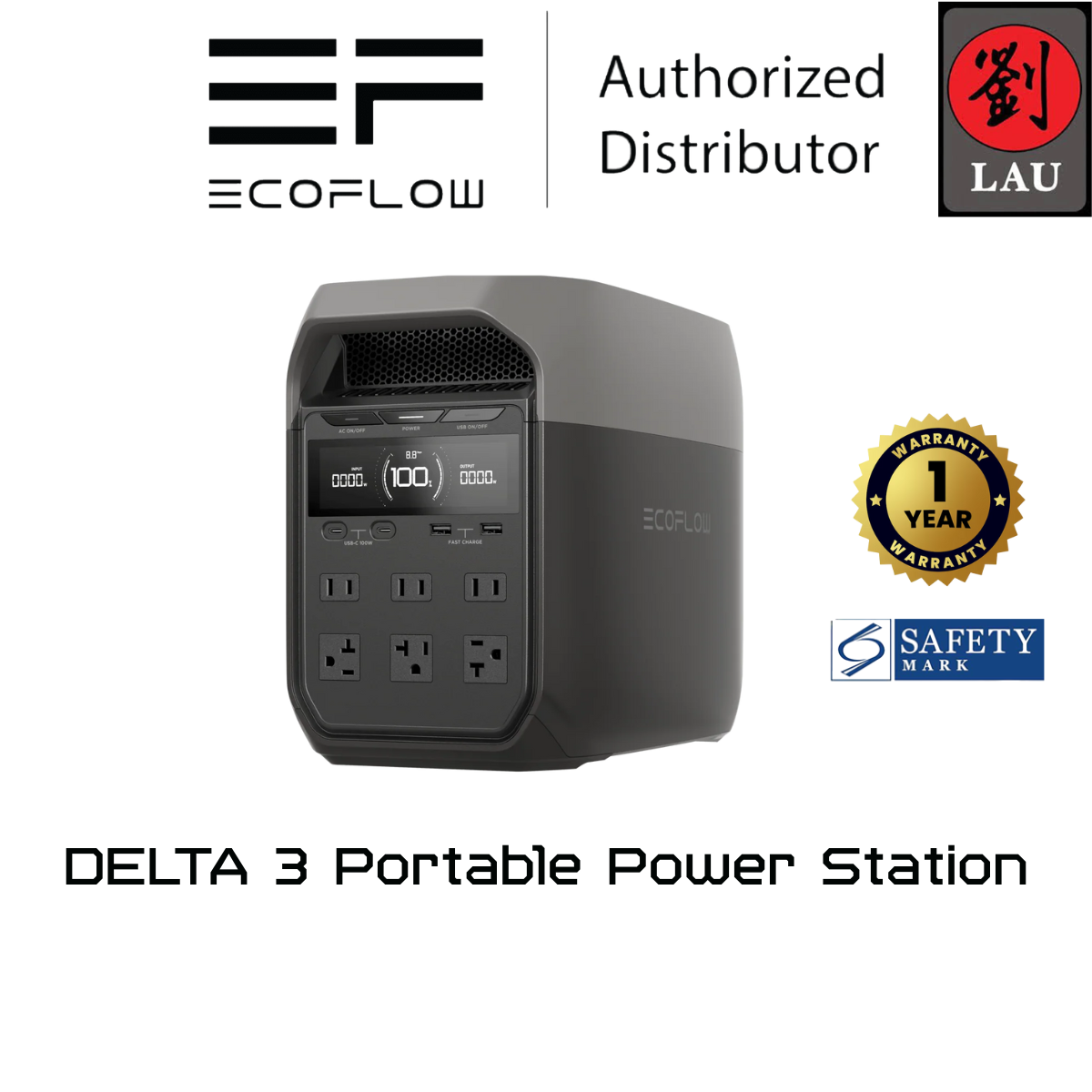 EcoFlow DELTA 3 Portable Power Station