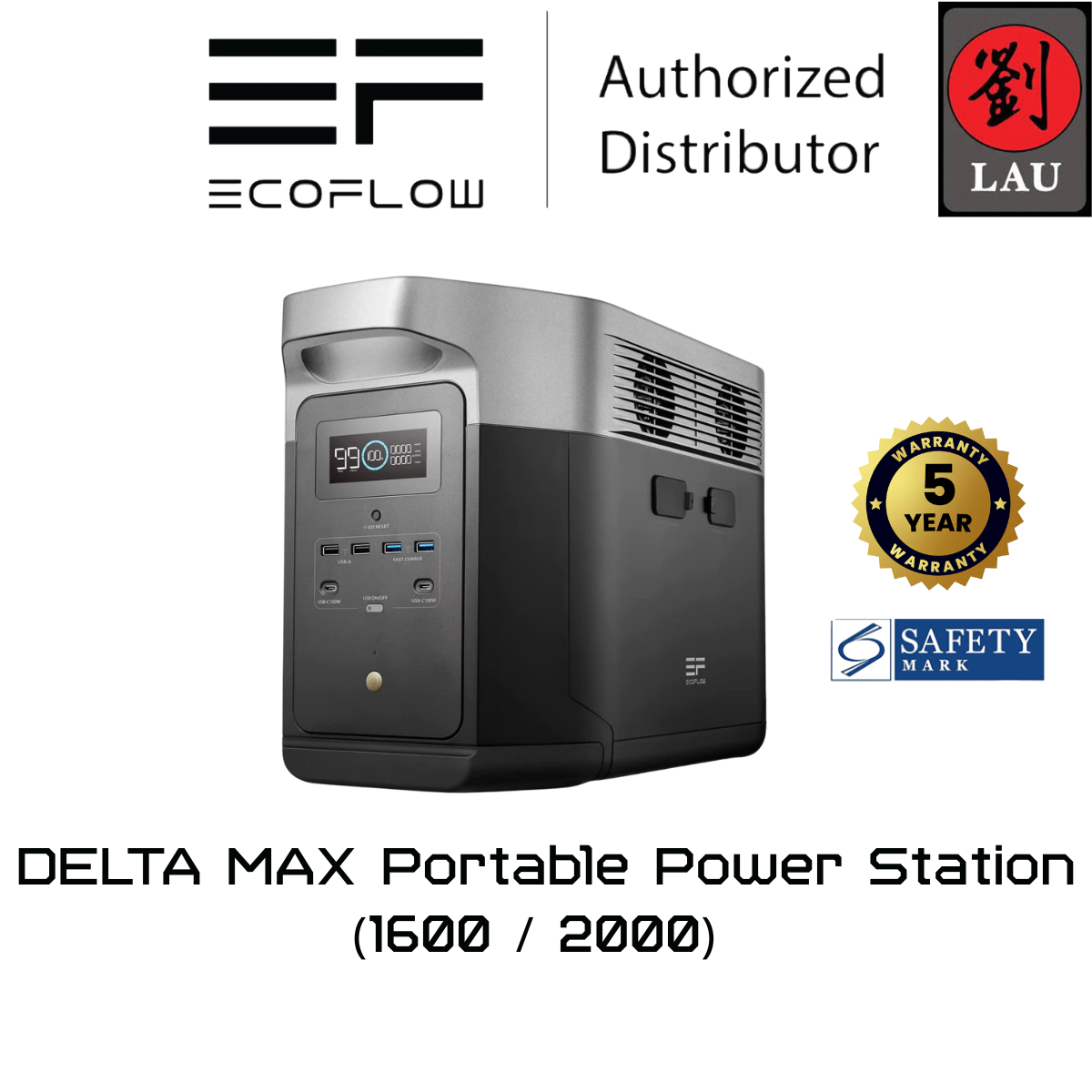 EcoFlow Portable Power Station Delta Max (1600/2000)