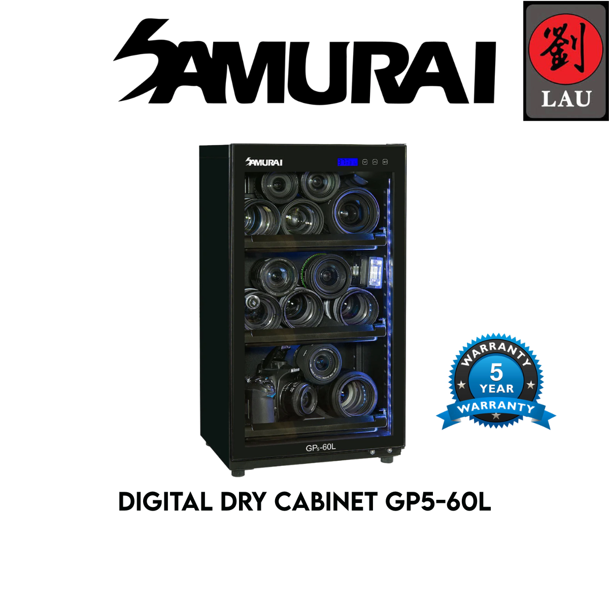 Samurai Dry Cabinet GP5 (60L)