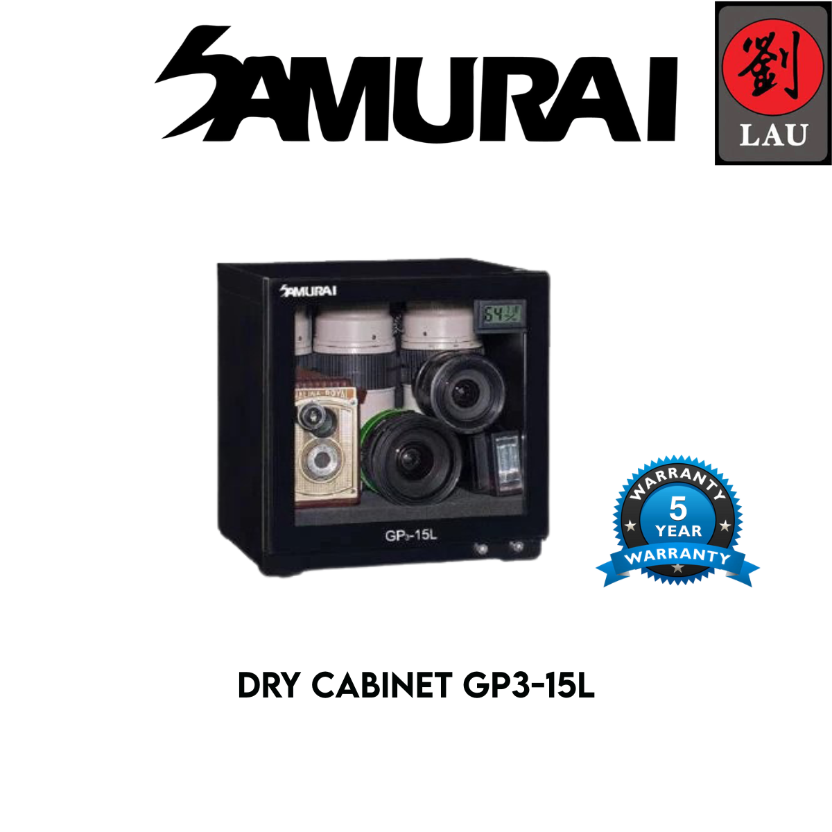 Samurai Dry Cabinet GP3-15L