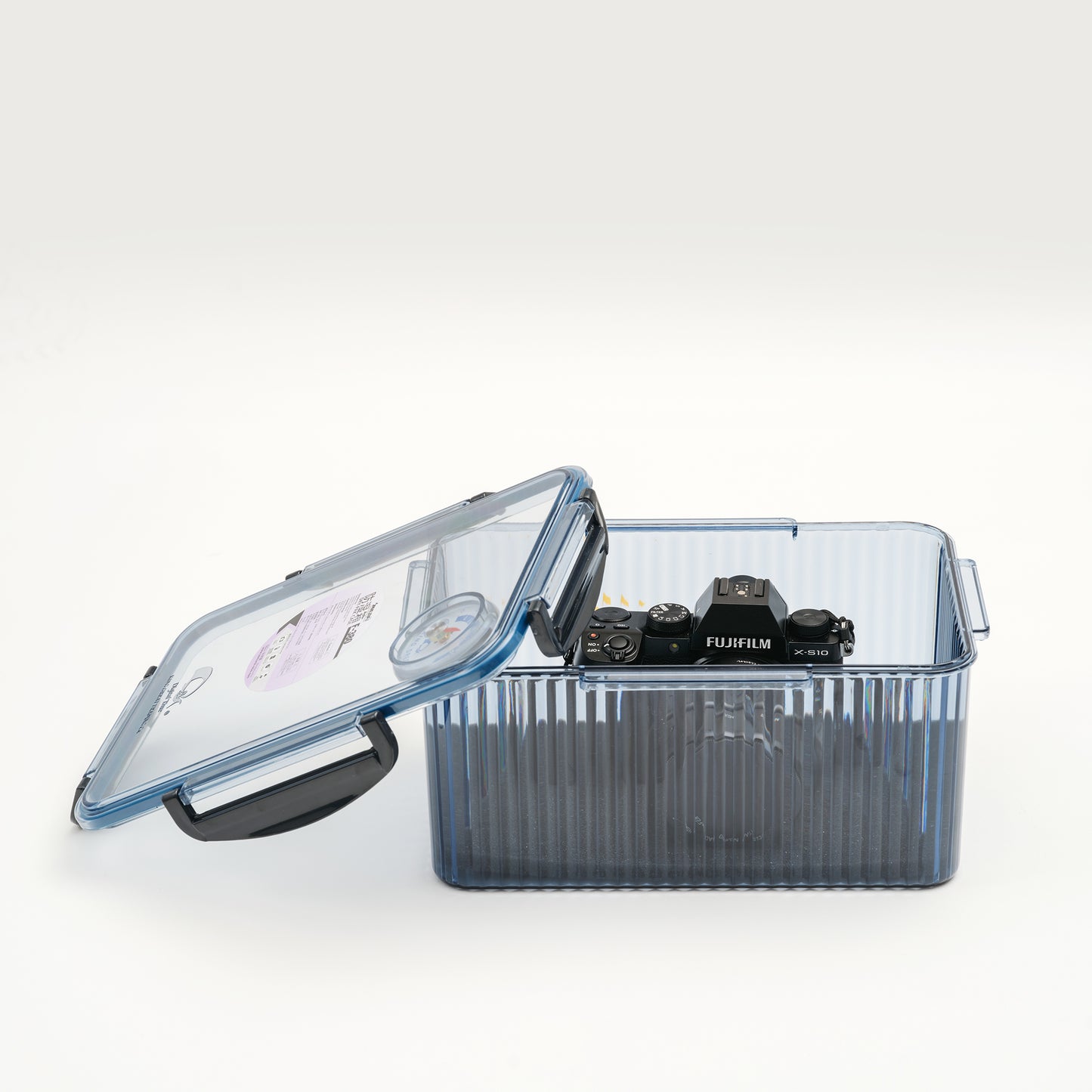 Samurai Dry Box F380 Blue/Grey with Free Blue Silica Gel Bottle (500g)