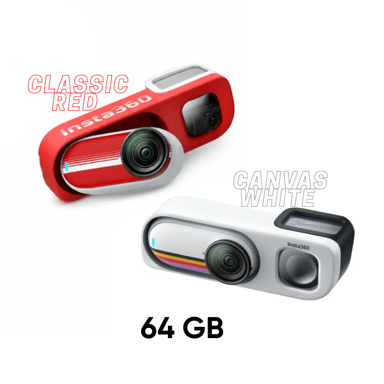 Insta360 GO 3S Retro Bundle Action Camera Special Edition - Let's Go Retro
