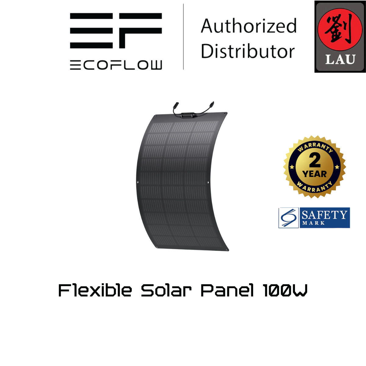 EcoFlow 100W (5.9A) Flexible Solar Panel
