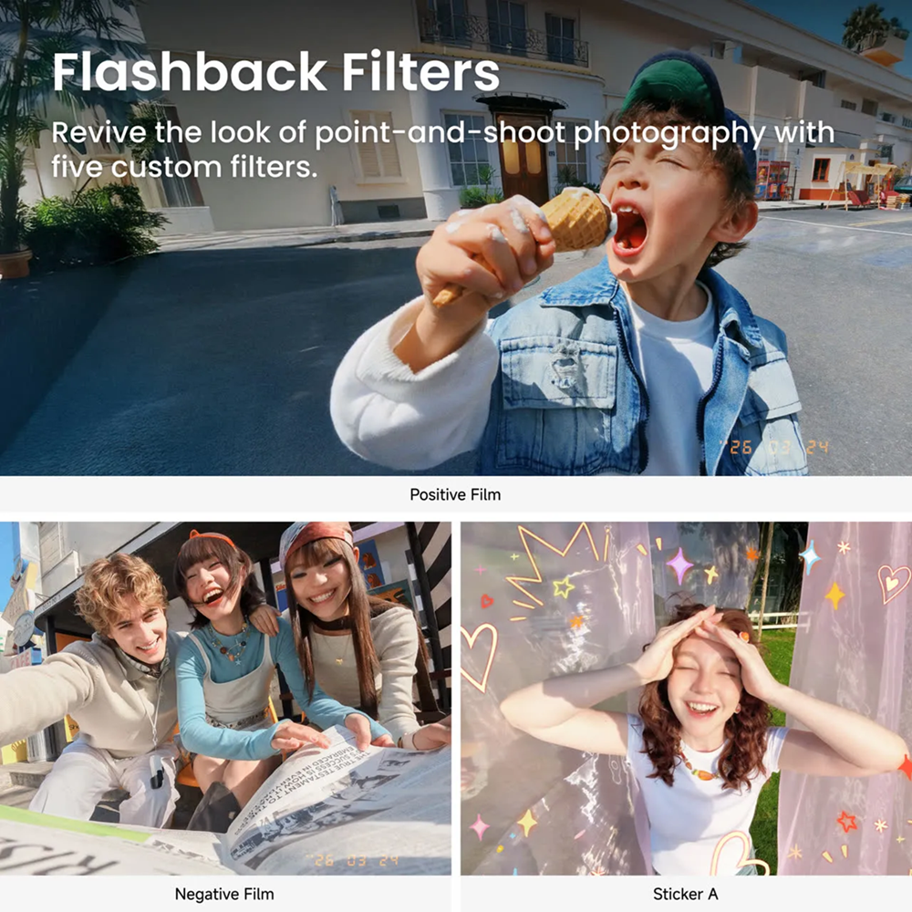 Insta360 GO 3S Retro Bundle Action Camera Special Edition - Let's Go Retro