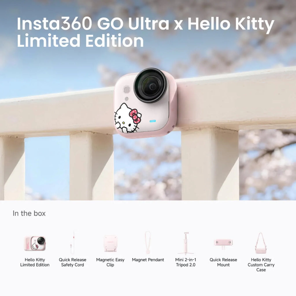 Insta360 GO Ultra Tiny Hands-Free 4K Cam