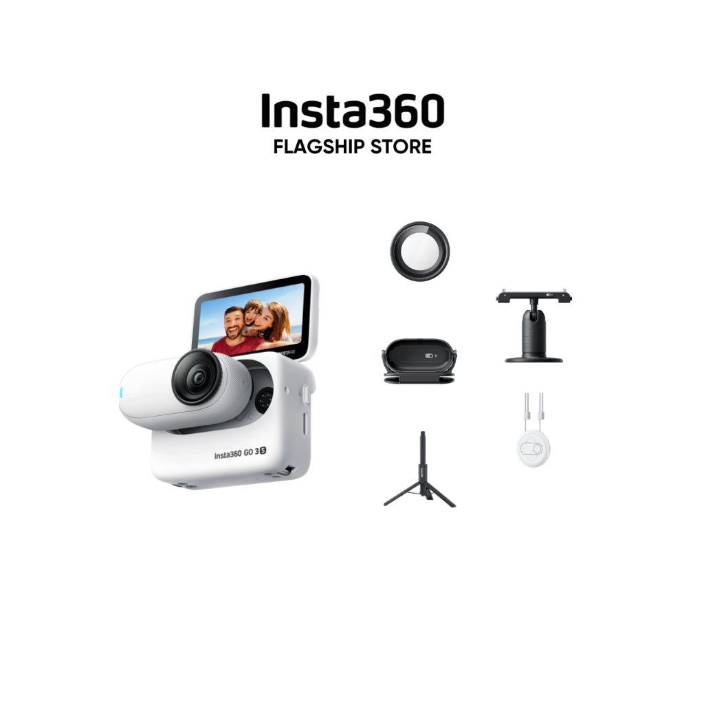 Insta360 GO 3S - The Tiny Mighty Action Cam 4K Video / GO3S