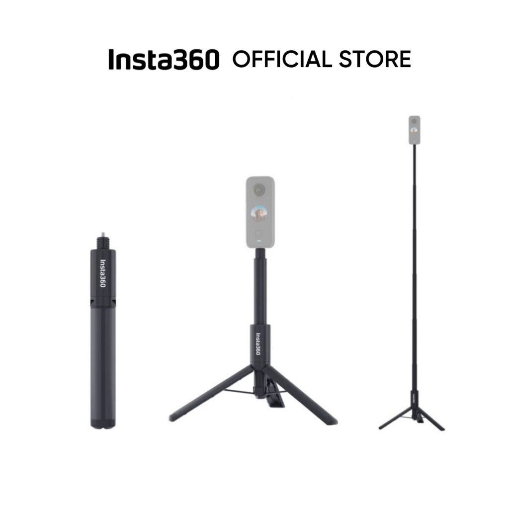 Insta360 2-in-1 Invisible Selfie Stick + Tripod for Luna Ultra/X4 Air/GO Ultra/X5/Ace Pro 2/GO3S/X4/Ace Pro/Ace/X3