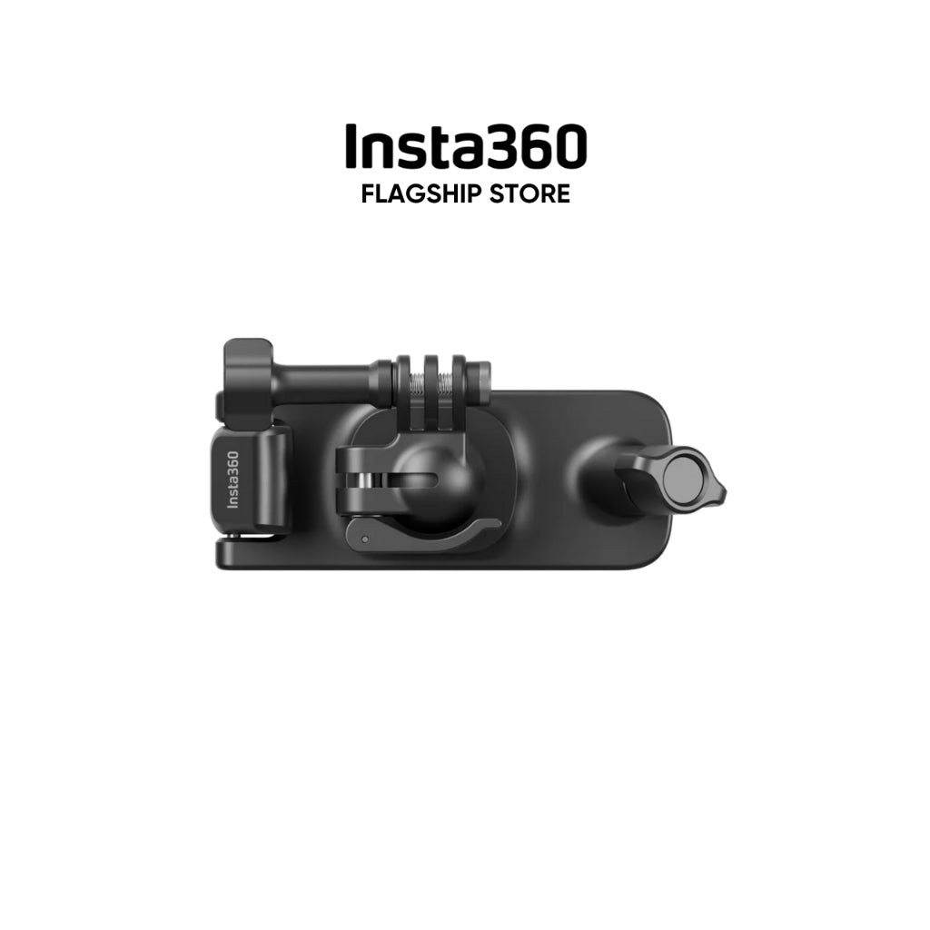 Insta360 Backpack Clip - X4 Air/Go Ultra /X5/Ace Pro 2/GO 3S/X4/Ace Pro/Ace/GO 3/X3/ONE X2