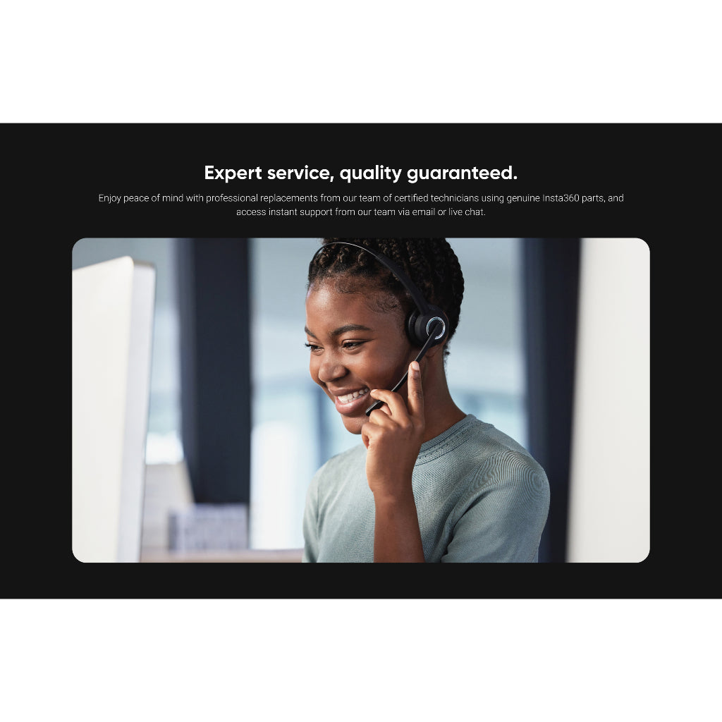 Insta360 FlexiCare For X5, X4 Air, X4, GO Ultra, GO 3S, Ace Pro 2, Flow 2 Pro - Accidental Damage Replacement Insurance