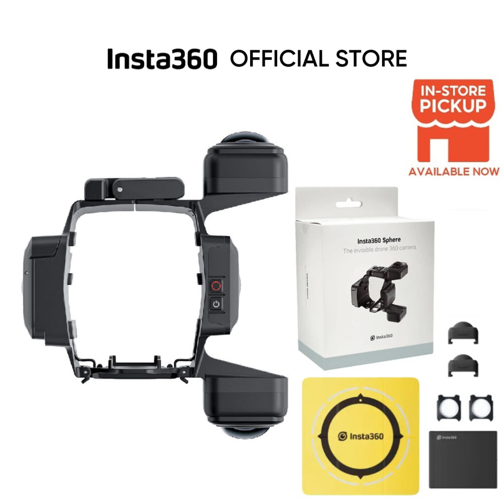 Insta360 Sphere - The Invisible Drone 360 Camera