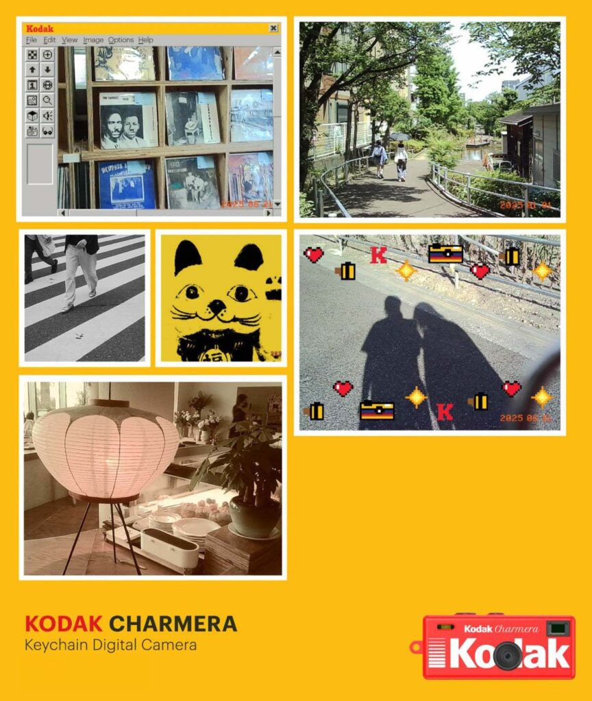KODAK CHARMERA Keychain Digital Camera Blind Box Collection (Random Design)