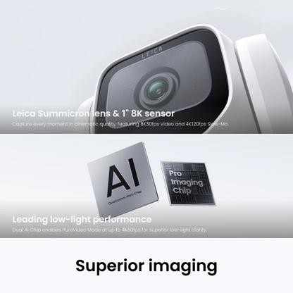 Insta360 Luna Pro 8K Leica 1-inch gimbal camera