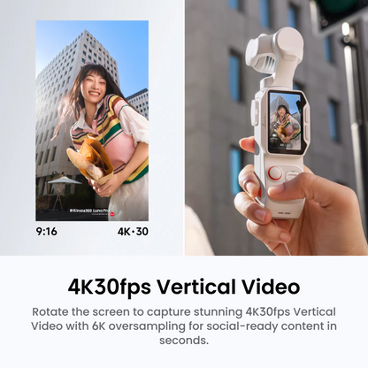 Insta360 Luna Pro 8K Leica 1-inch gimbal camera
