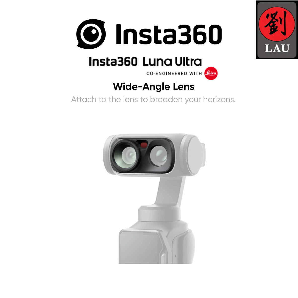 Insta360 Wide-Angle Lens for Luna Ultra