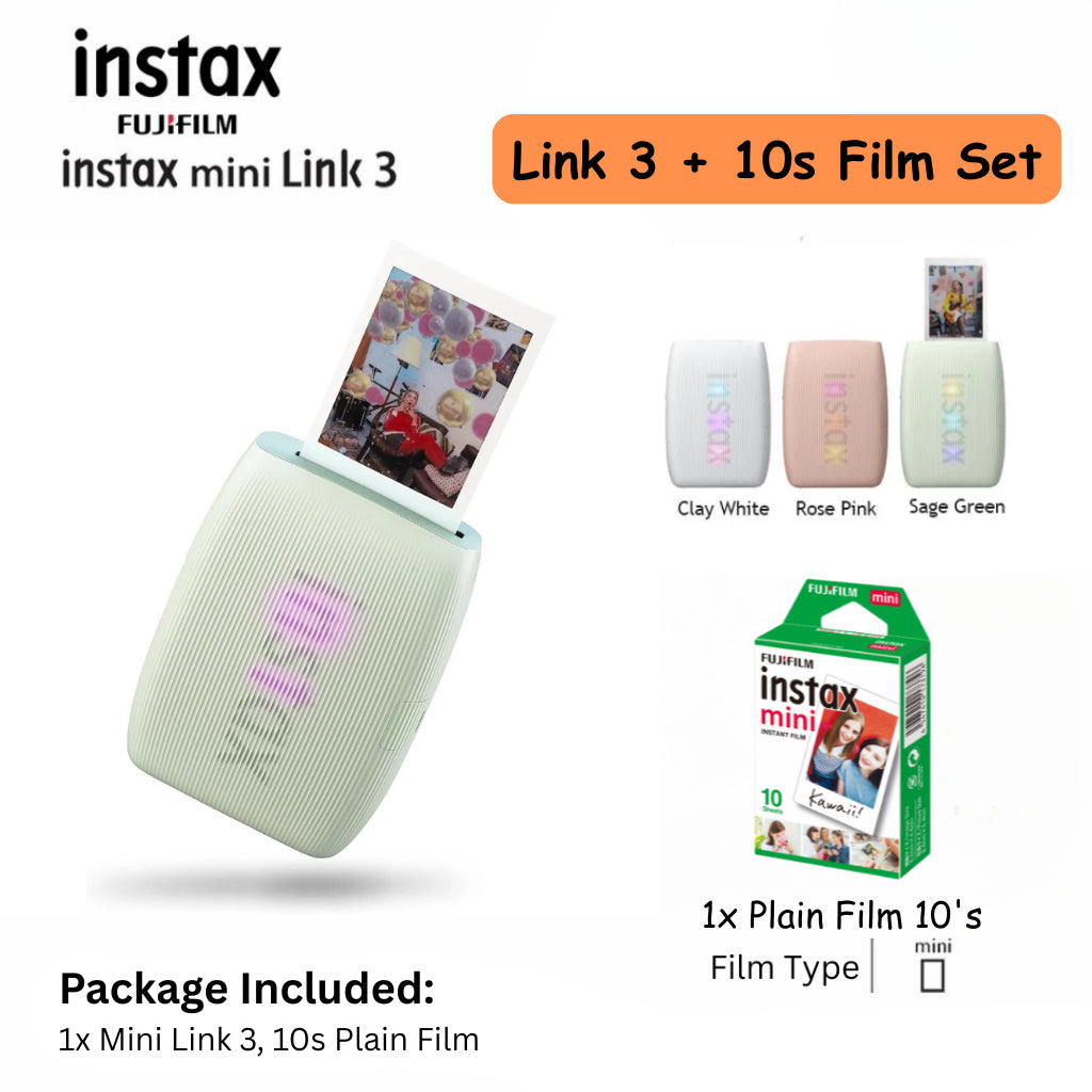 Fujifilm Instax Mini Link 3 / bring fun to life™ Smartphone Printer