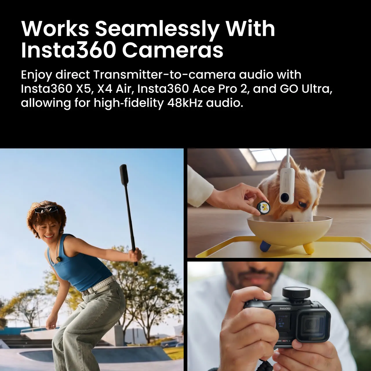 Insta360 Mic Pro - Your Voice Your Style