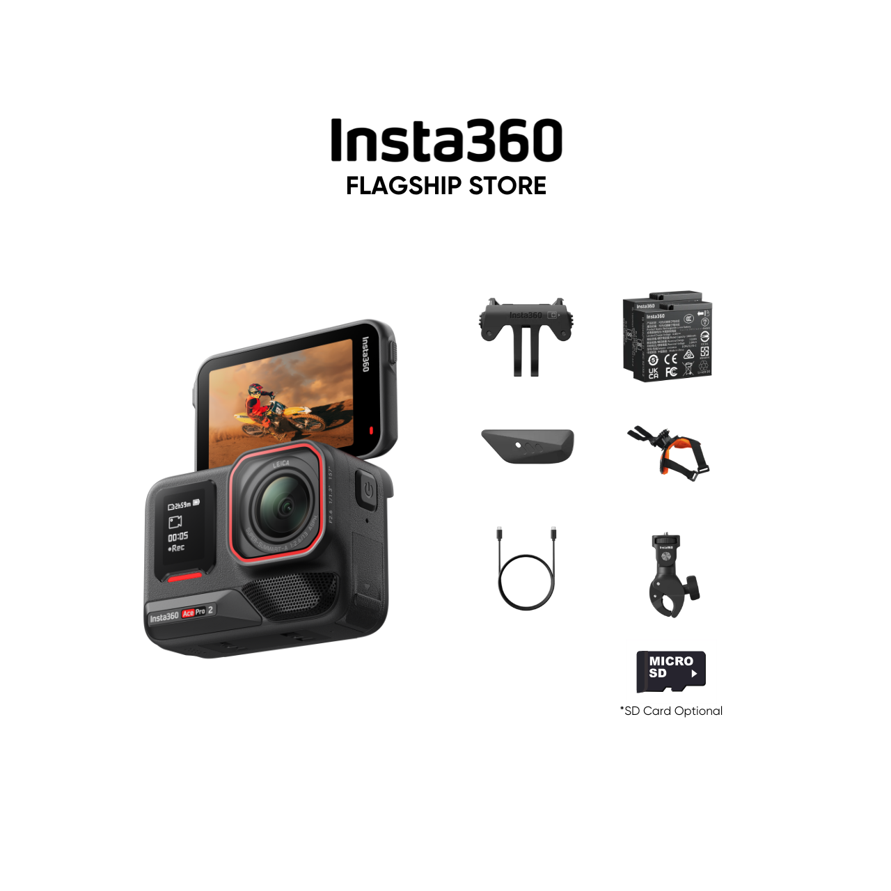Insta360 New Ace Pro 2 8K AI-Powered Action Camera