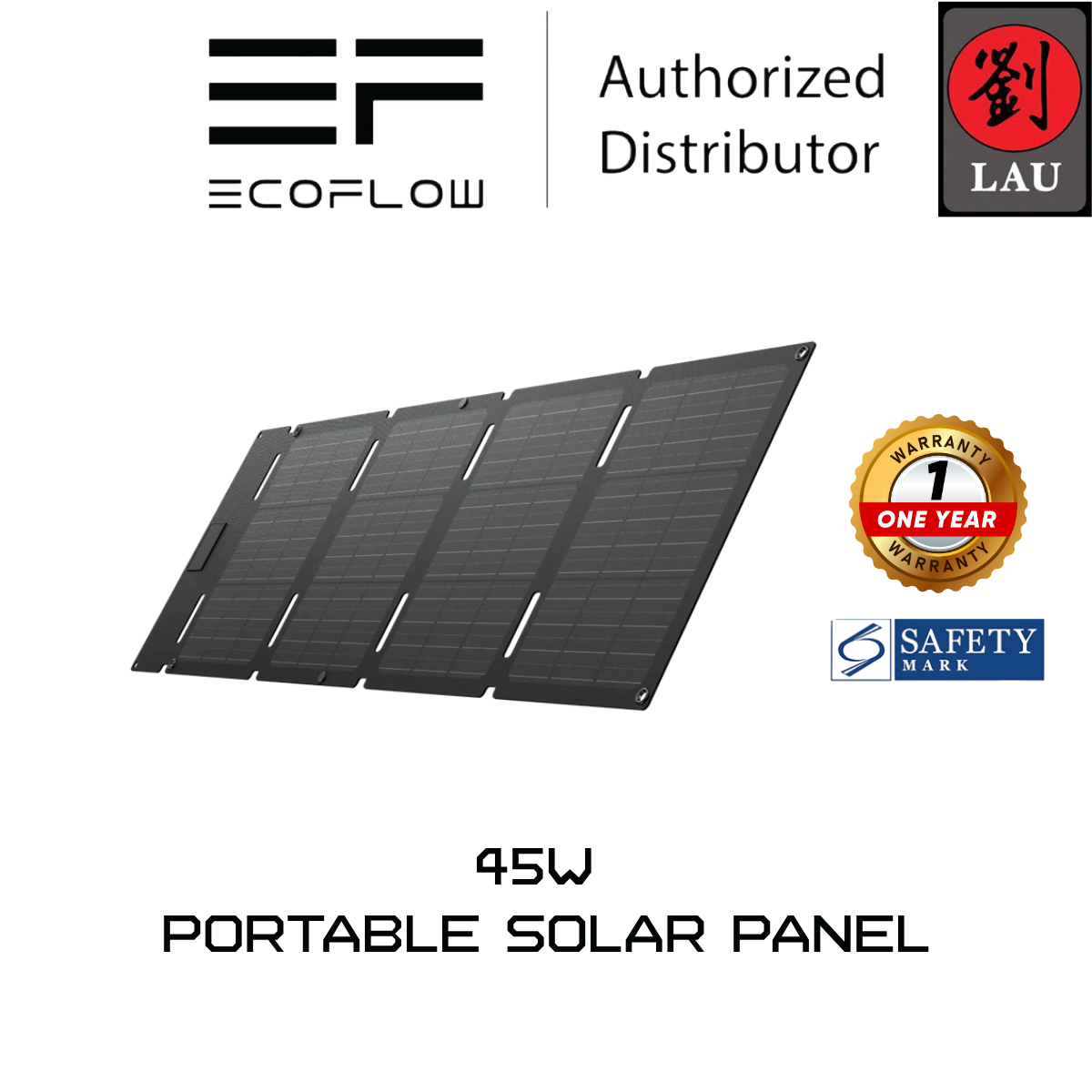 EcoFlow 45W Portable Solar Panel (Type C)